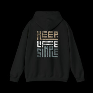 W2W Keep Life Simple Unisex Heavy Blend Hooded Sweatshirt